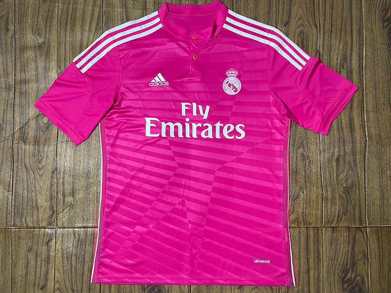 Maillot Rétro Real Madrid 14/15 Away Rose