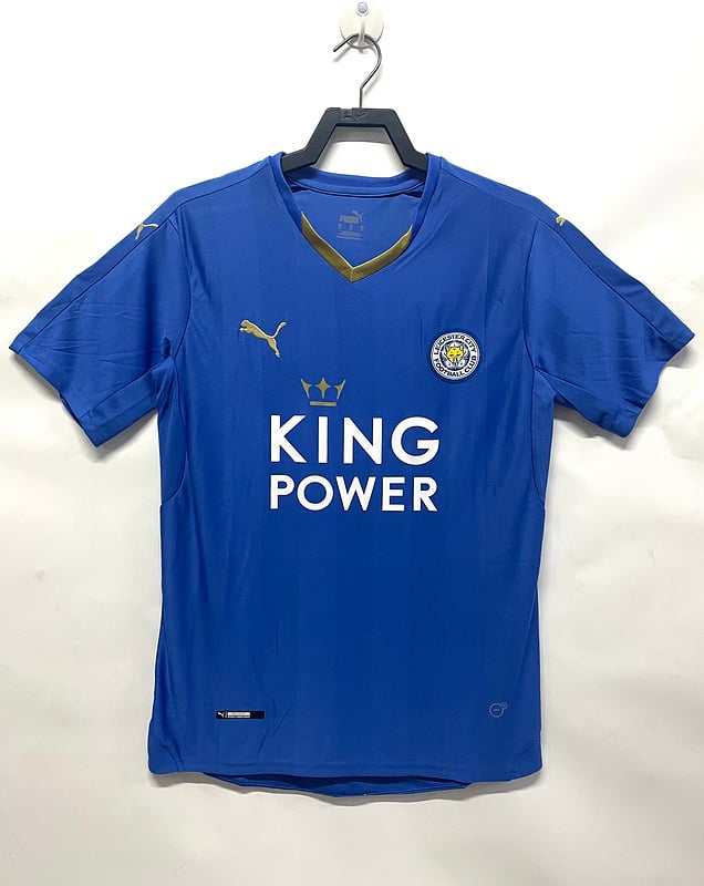 Rétro Leicester City Domicile 15/16 – Édition Historique