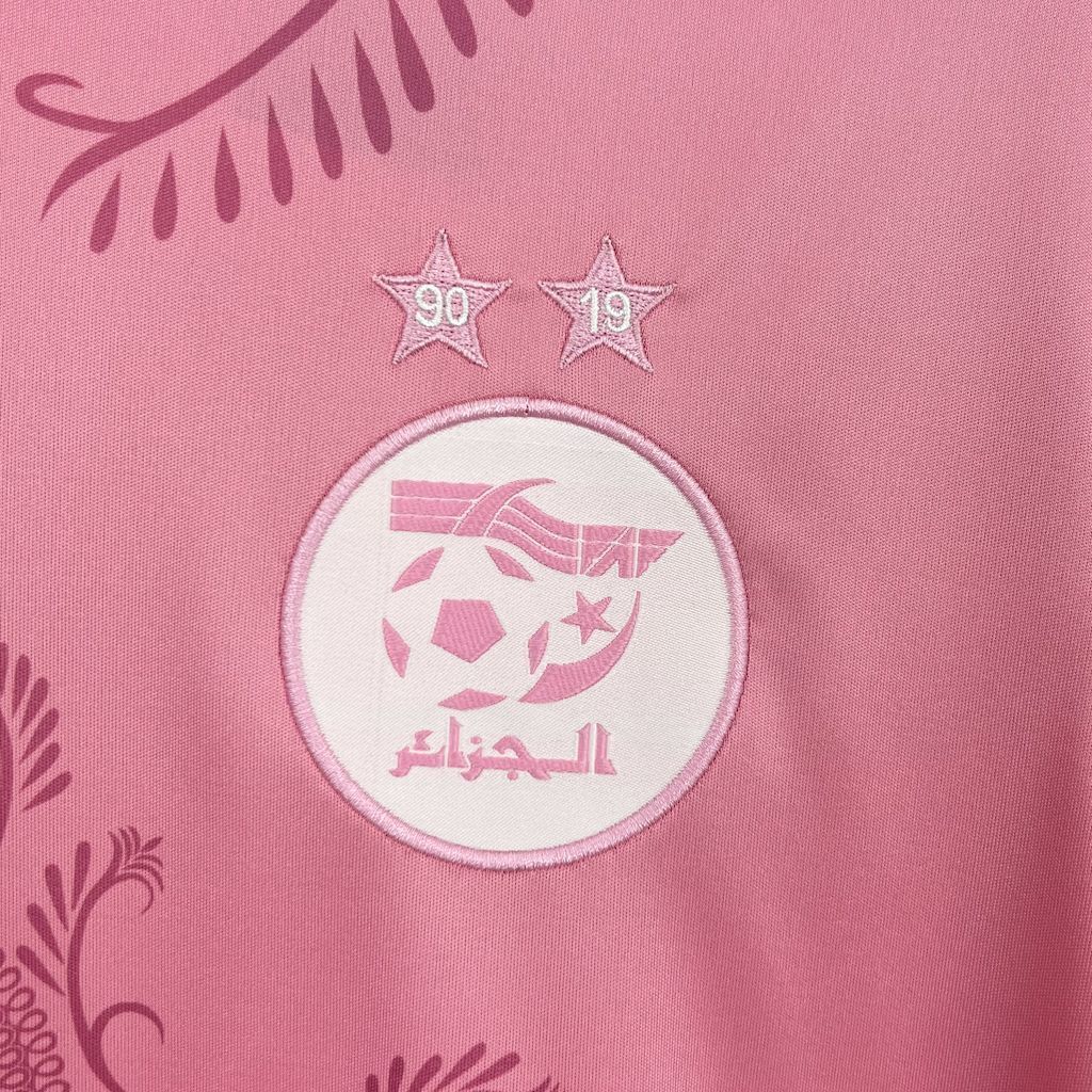 Maillot Algérie 2024/25 – Édition Rose Exclusive