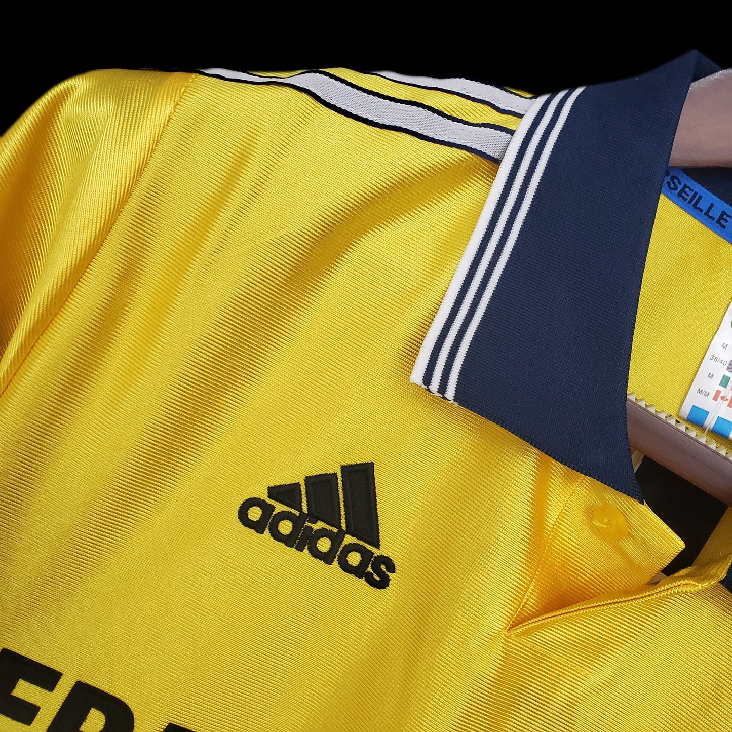 Maillot Rétro OM 1998/99 – Extérieur Jaune
