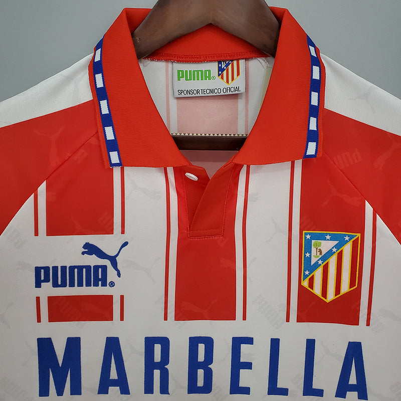 Retro 94/95 Atletico Madrid Home