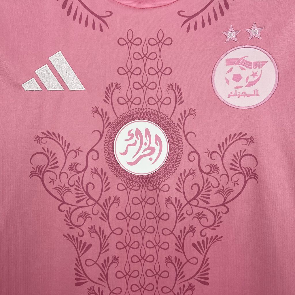 Maillot Algérie 2024/25 – Édition Rose Exclusive