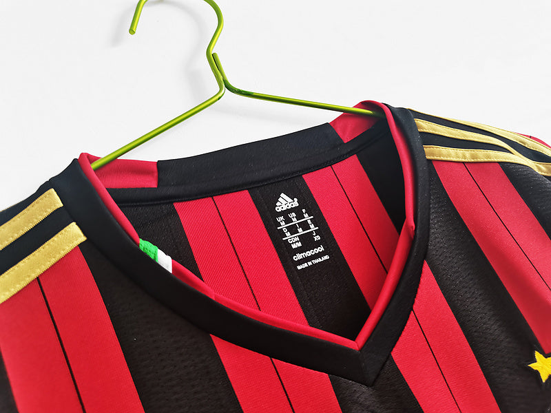 Retro 13/14 AC Milan Home Long Sleeve
