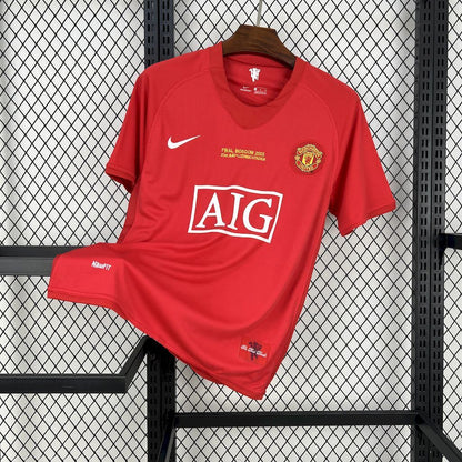 Maillot Rétro Manchester United 07/08 Home – Finale Ligue des Champions