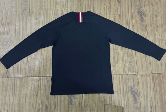 Maillot Rétro Paris Saint-Germain 2018-2019 – Manches Longues – Noir