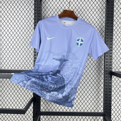Maillot Brésil 25/26 – Édition Spéciale Violet Clair