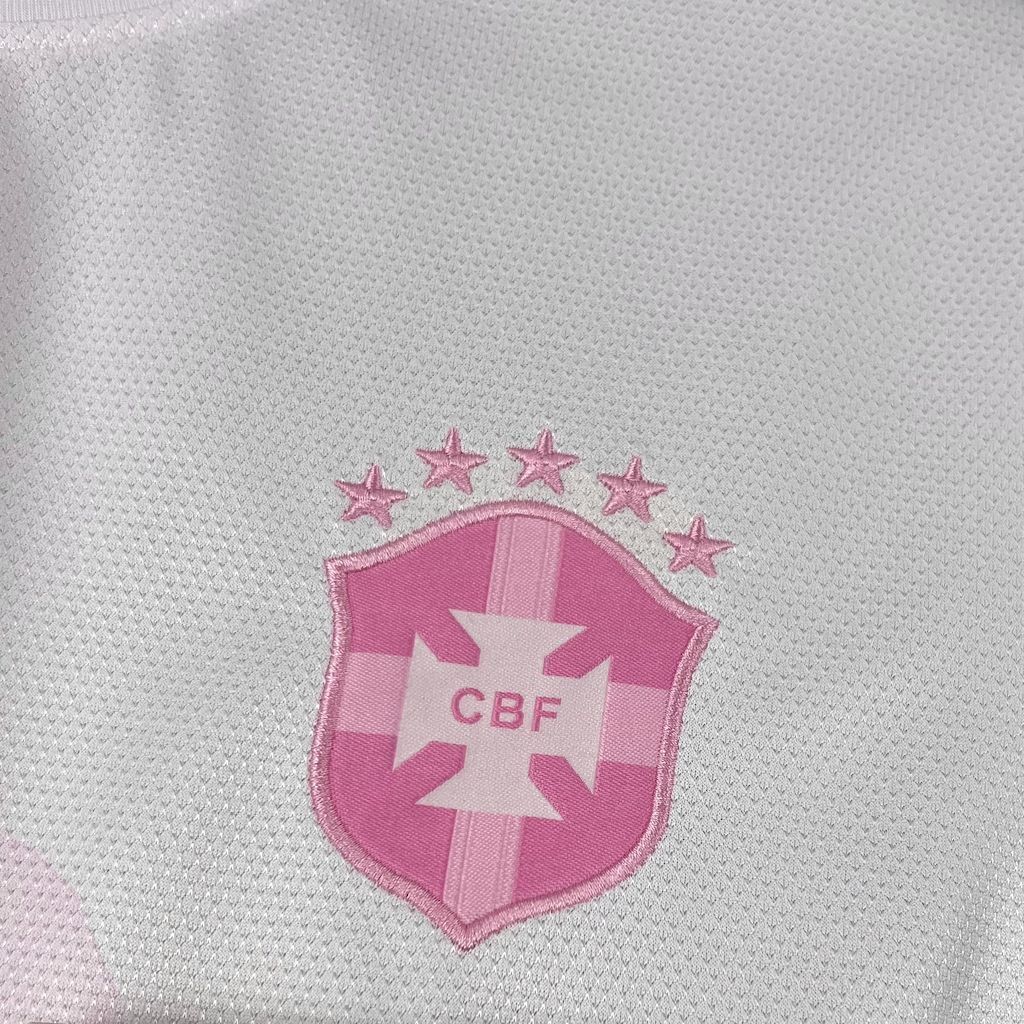 Brazil 25/26 Special Edition Jersey – Pink & White