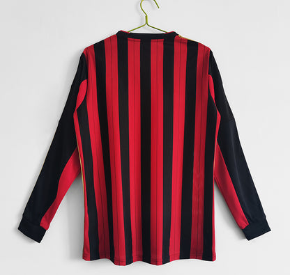 Retro 13/14 AC Milan Home Long Sleeve